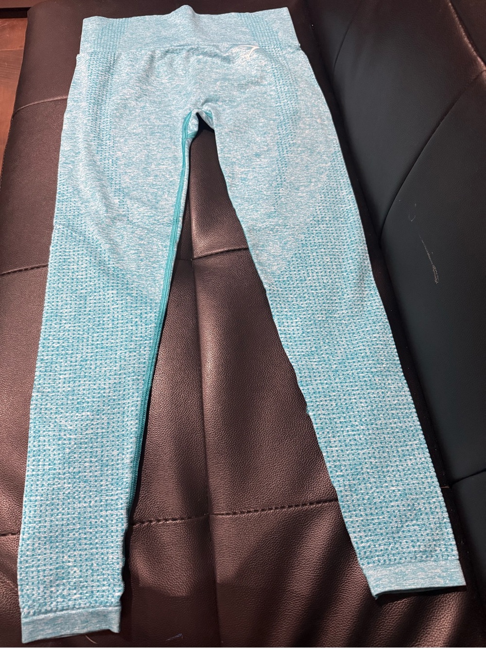 Gymshark flex high waisted,Aqua Blue Seamless Leggings